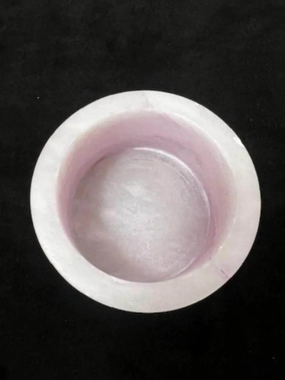 Anthropologie/Terrain Colorful Alabaster Pinch Bowl in Pink - NWT